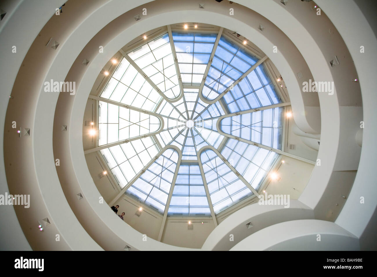GUGGENHEIM MUSEUM NEW YORK, Frank Lloyd Wright, NEW YORK, UNITED STATES Banque D'Images