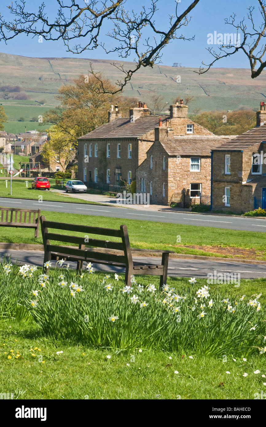 Bainbridge dans Wensleydale, Yorkshire du Nord Banque D'Images