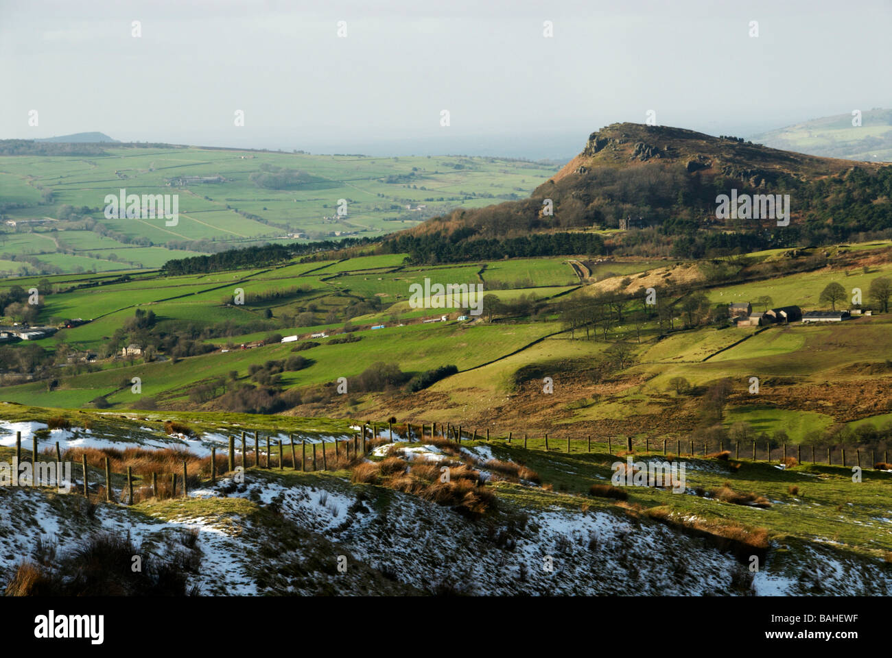 Les blattes, parc national de Peak District, Staffordshire UK Banque D'Images