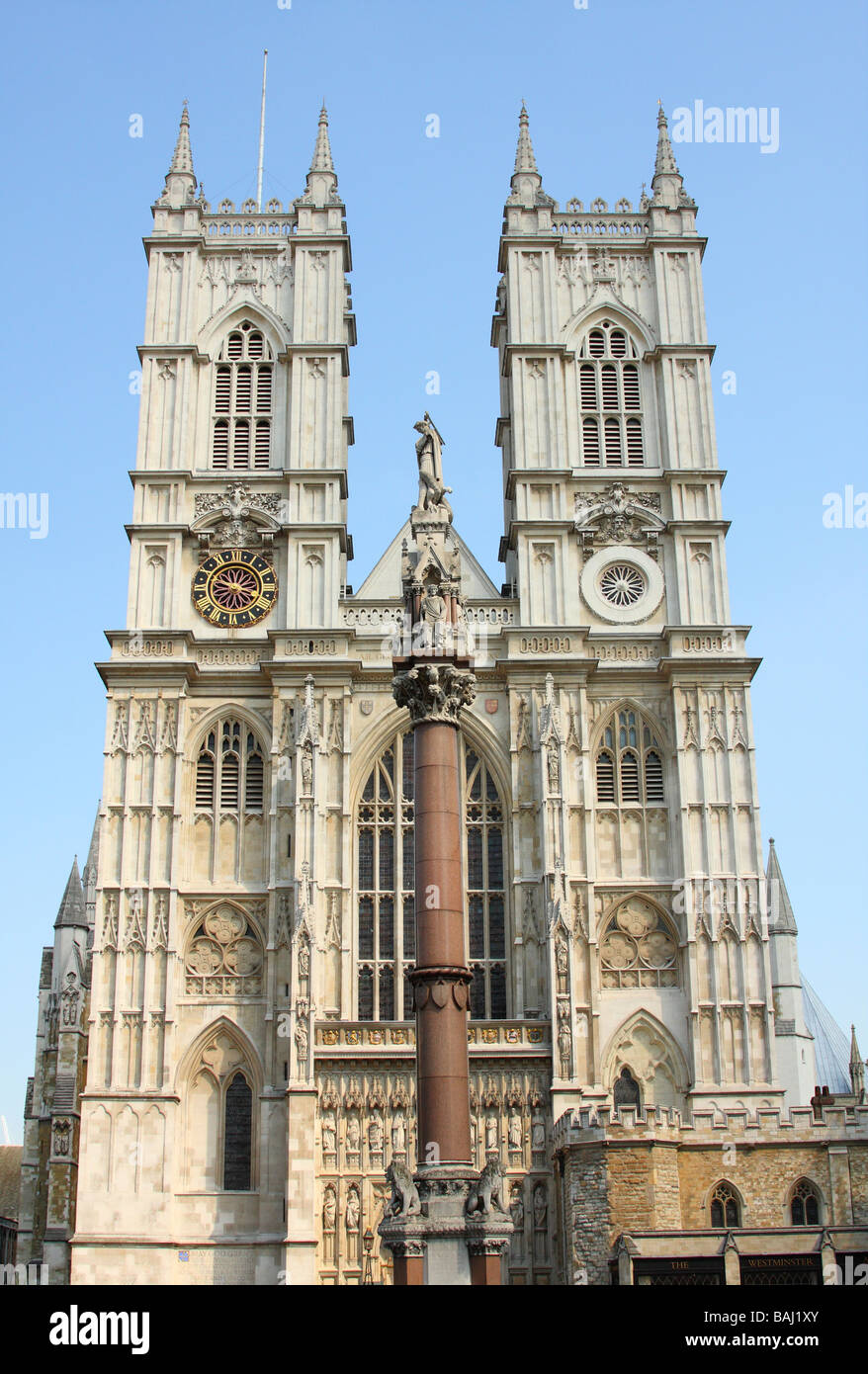 L'Abbaye de Westminster, Westminster, Londres, Angleterre, Royaume-Uni Banque D'Images