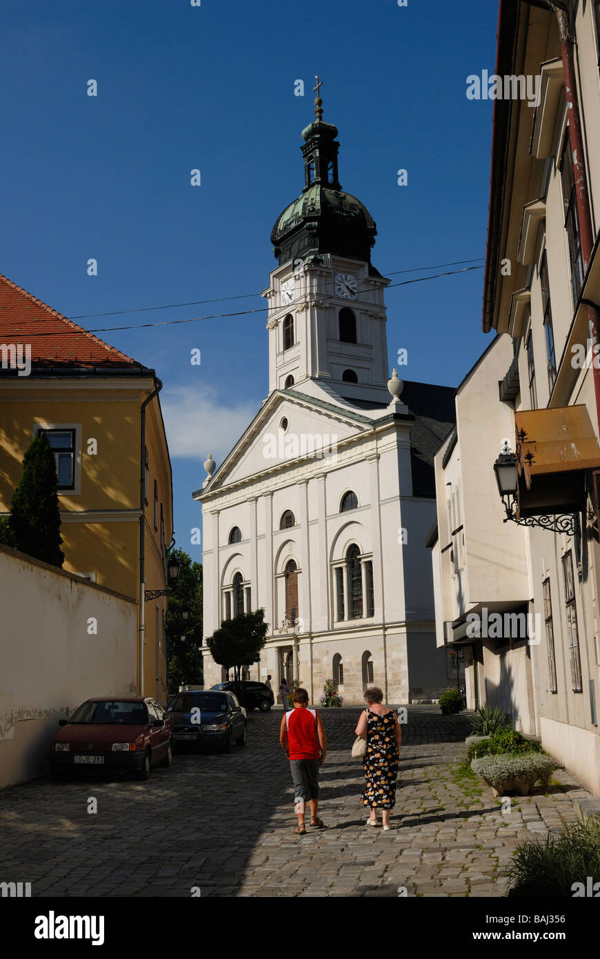 Église de Gyoer Gyor Hongrie Europe Banque D'Images
