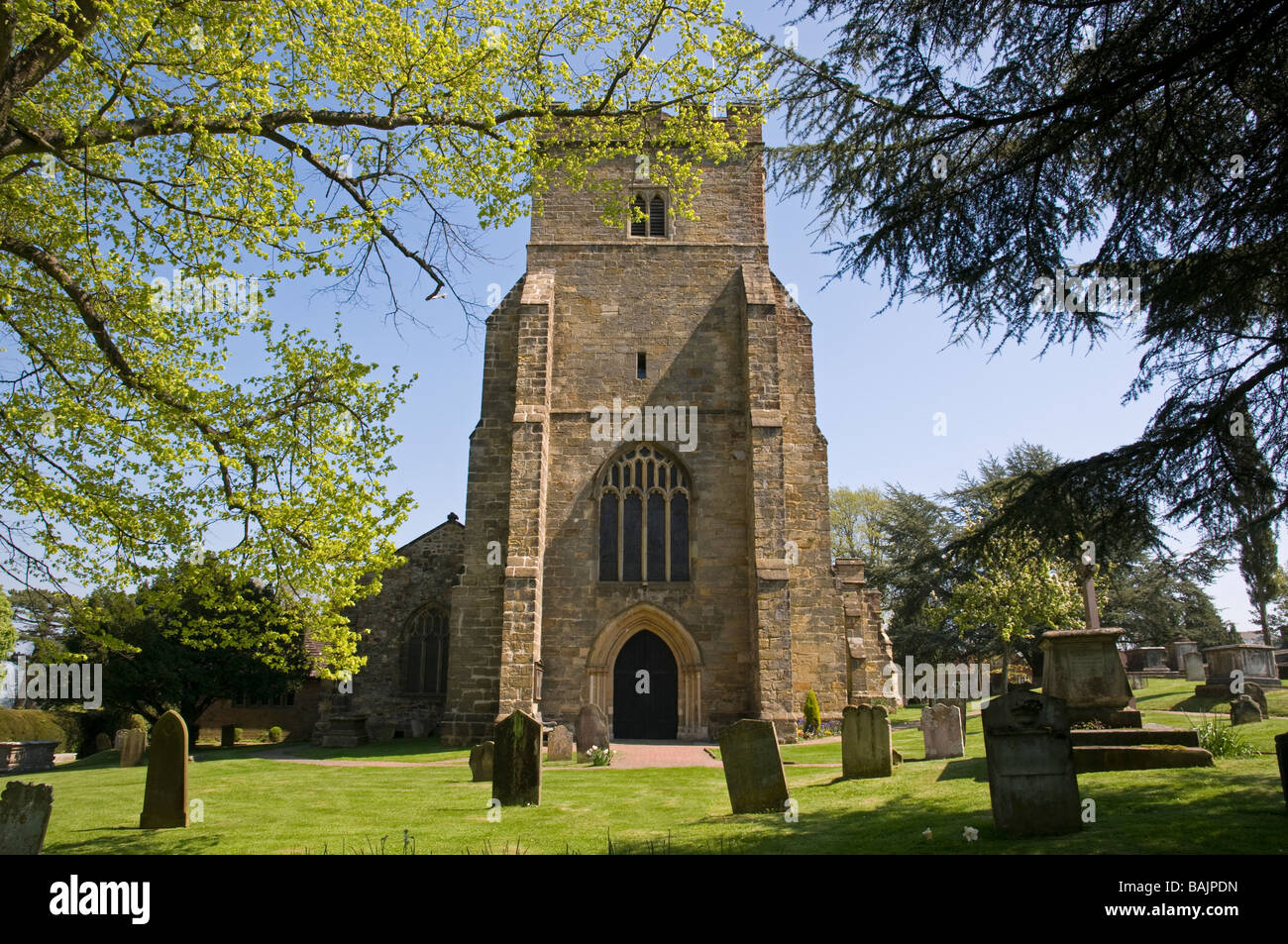 L'église St Mary, Battle, East Sussex, Angleterre Banque D'Images