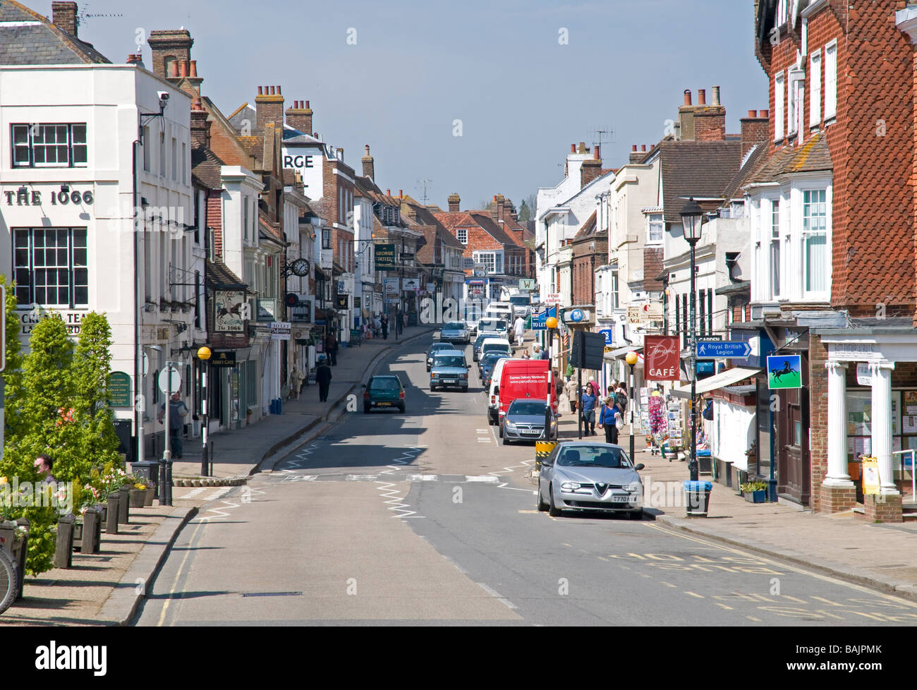 Le village de bataille dans l'East Sussex, Angleterre Banque D'Images