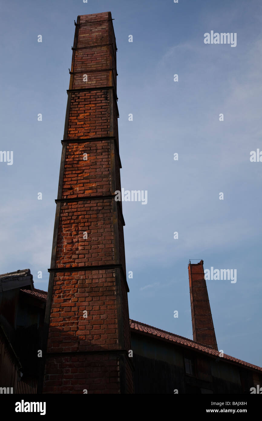 Tokoname Four Chimneys Banque D'Images