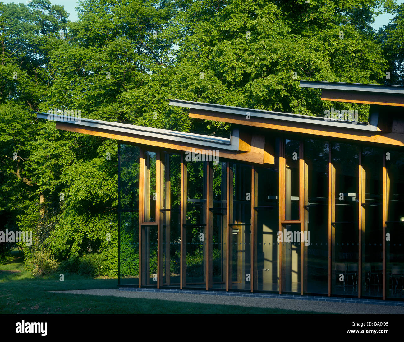 AVENHAM PARK PAVILION, MCCHESNEY ARCHITECTES, Preston, Royaume-Uni Banque D'Images
