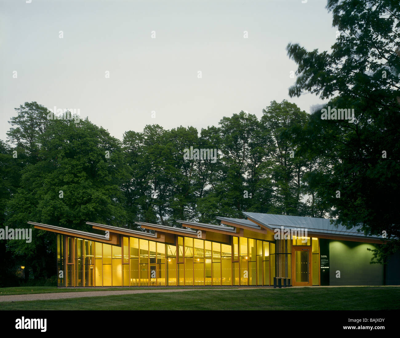 AVENHAM PARK PAVILION, MCCHESNEY ARCHITECTES, Preston, Royaume-Uni Banque D'Images