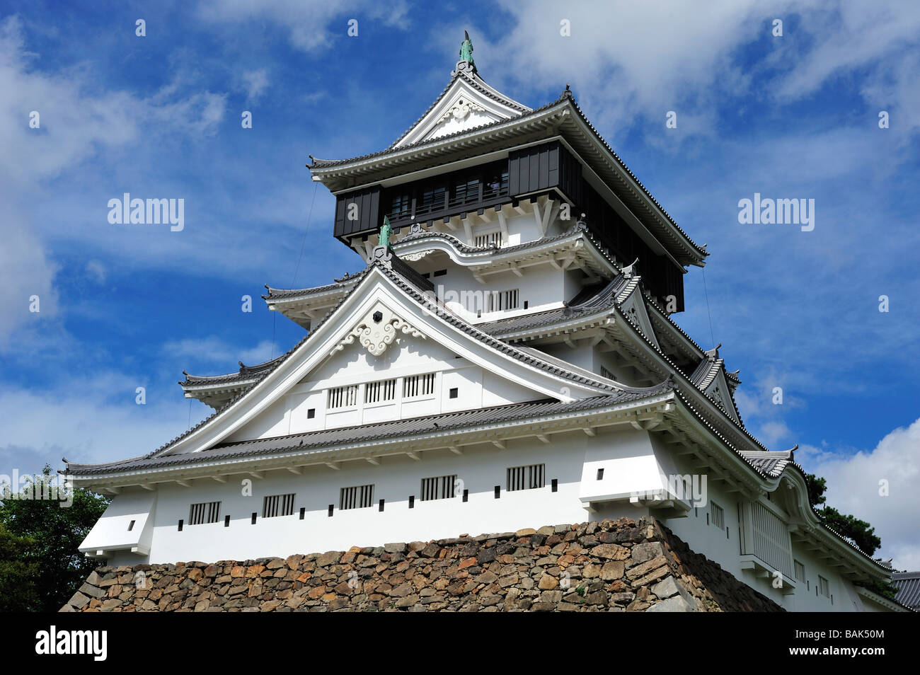 Château de Kokura, kitakyushu, la préfecture de Fukuoka, Kyushu, Japon Banque D'Images