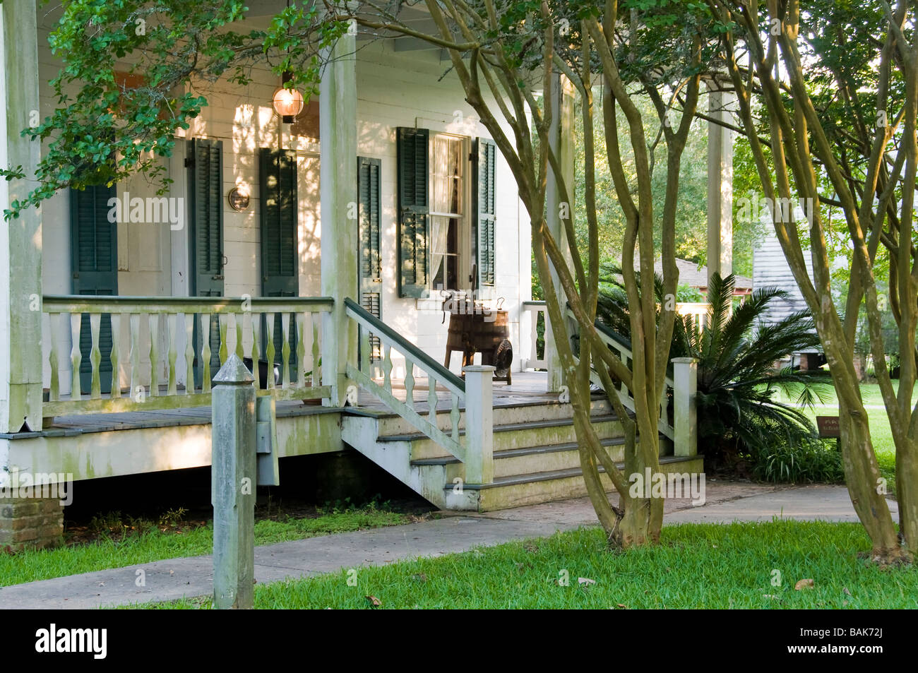 La Maison Boucvalt, Vermillonville, Lafayette, Louisiane. Banque D'Images