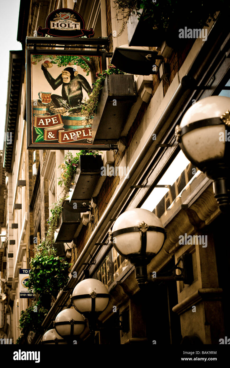 Manchester pub anglais traditionnel Banque D'Images