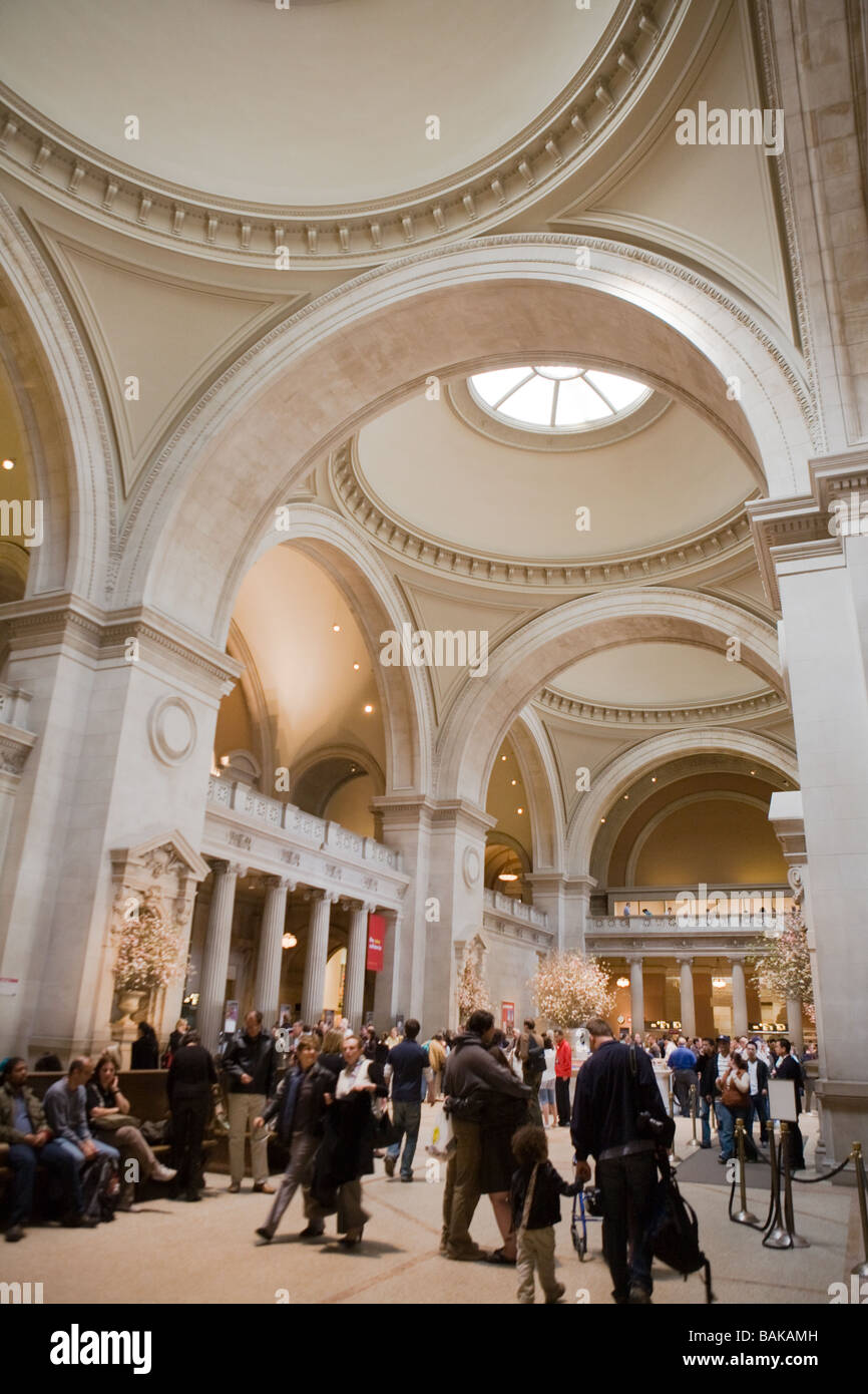 Metropolitan Museum of Art New York Banque D'Images