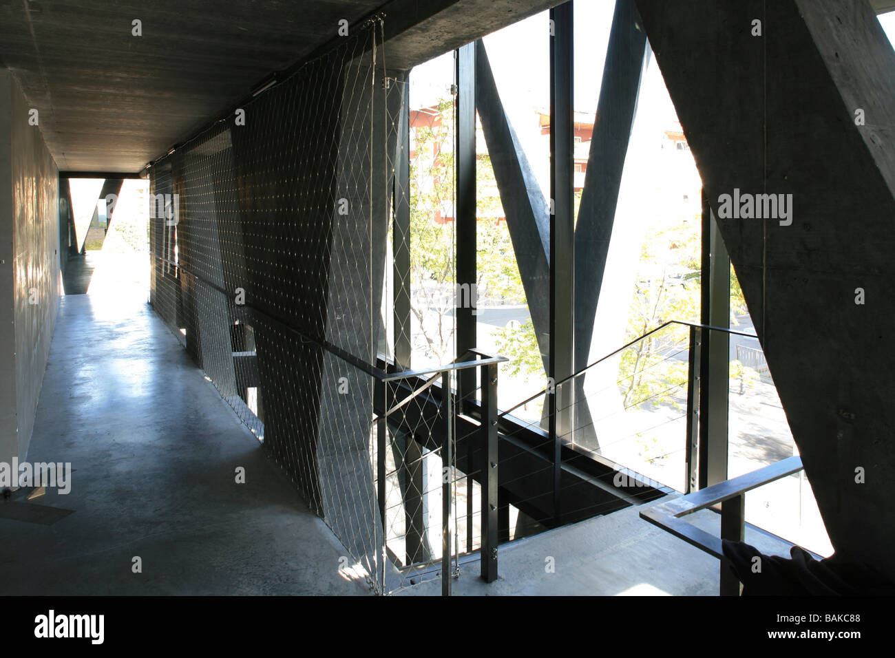 Pavillon Noir, Aix En Provence, France, Rudy Ricciotti, Pavillon noir. Banque D'Images