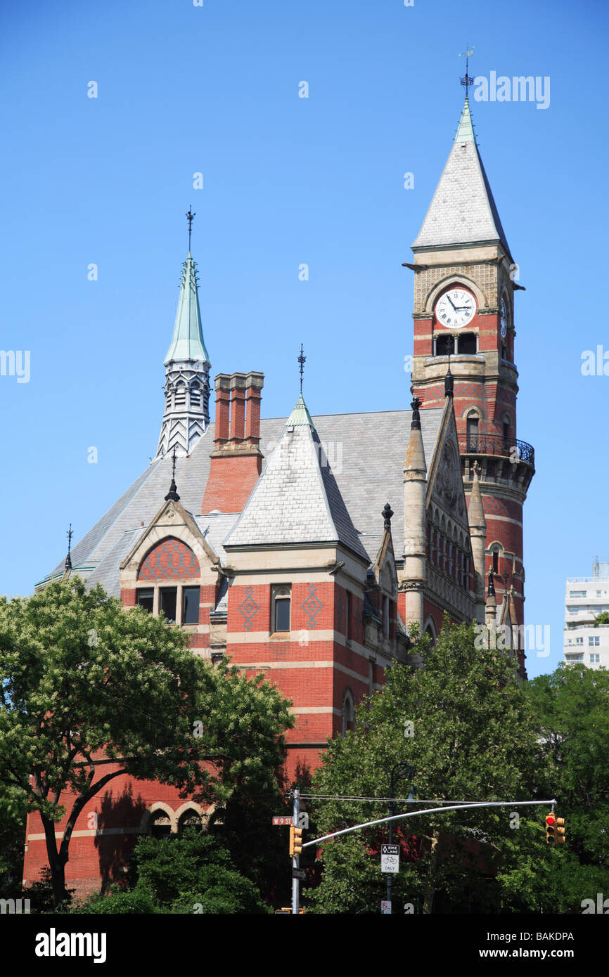 Jefferson Market Library Greenwich Village New York City Banque D'Images