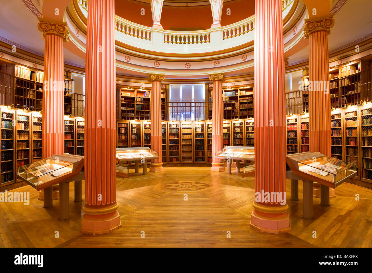 France, Paris, musée Guimet, bibliothèque Photo Stock - Alamy