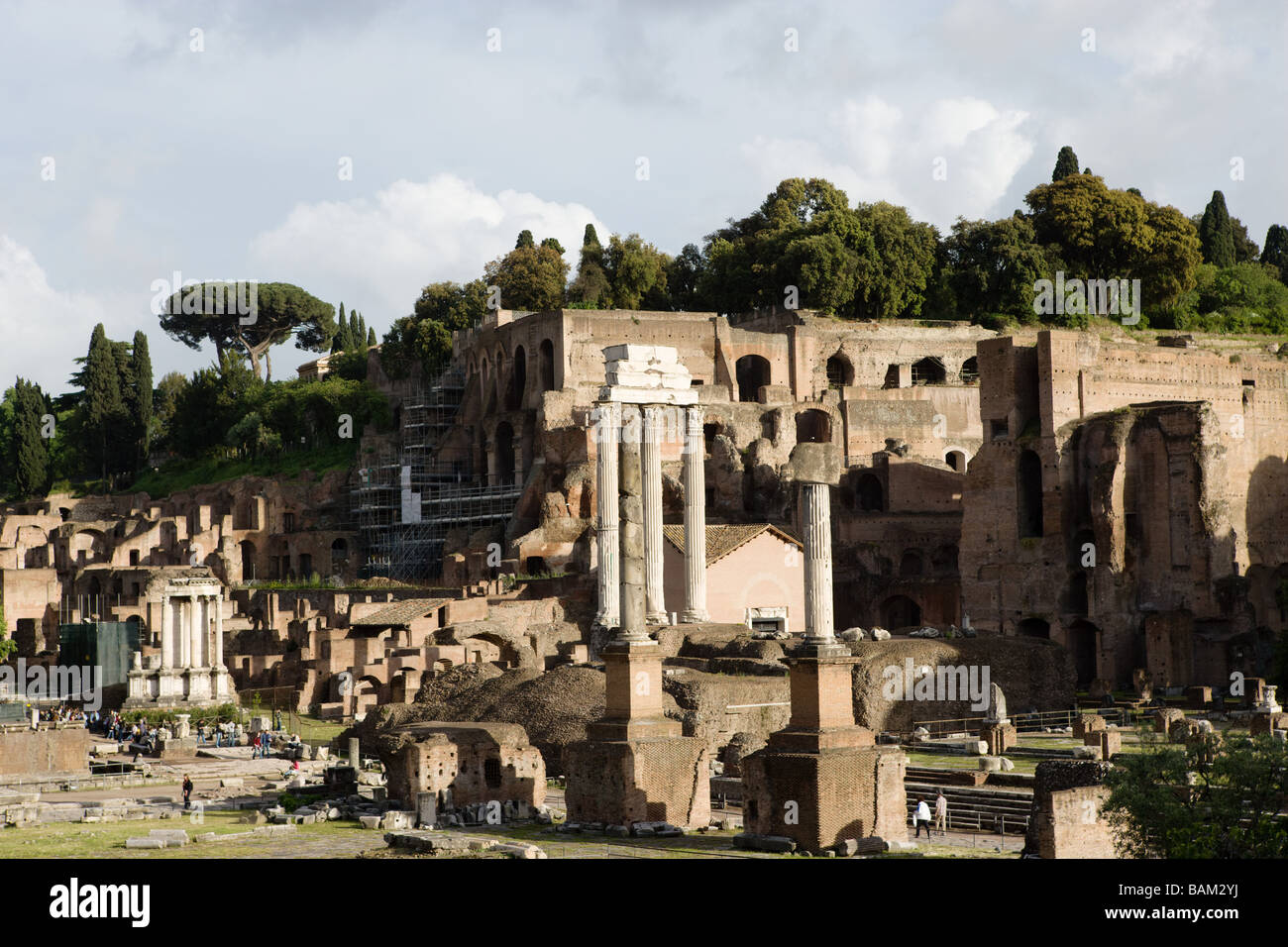 Forum romanum Banque D'Images