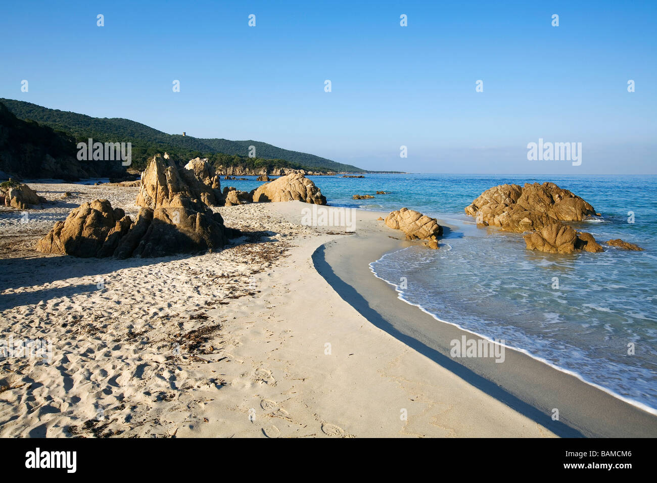 France Corse Du Sud Au Nord De Propriano La Plage De