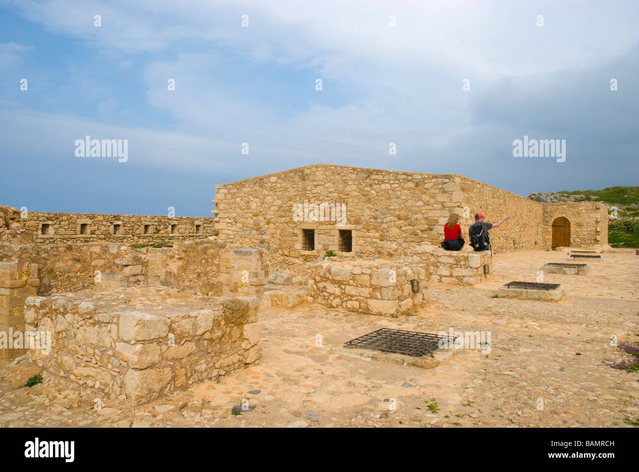 Rethymno Crete Grèce Europe Banque D'Images