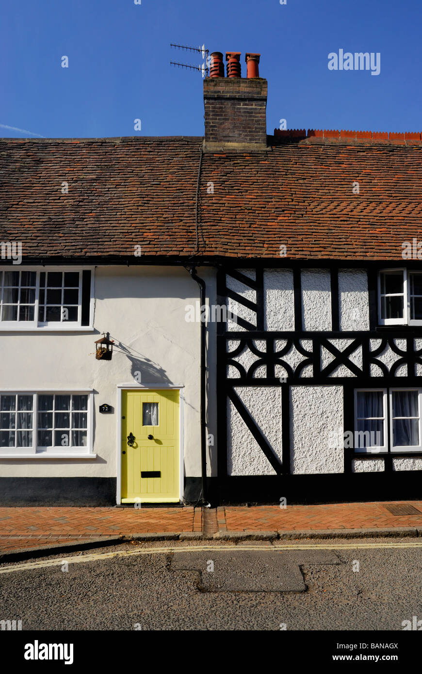 Bâtiments traditionnels dans le centre de la ville de Great Missenden dans le Buckinghamshire England UK Banque D'Images