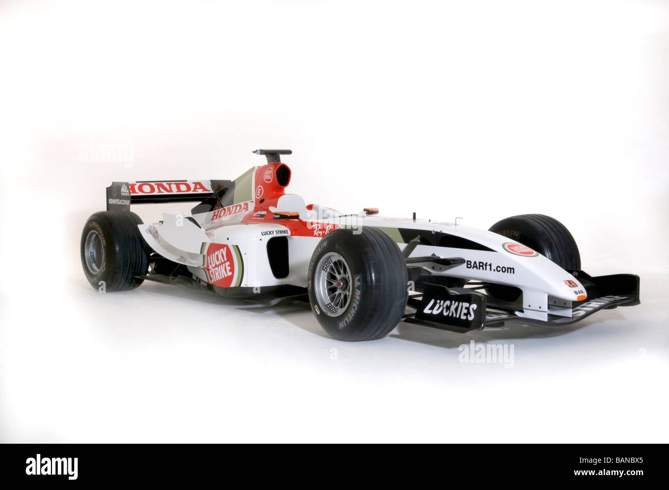 BAR Honda F1 Saison 2004, entraîné par Takuma Sato Banque D'Images