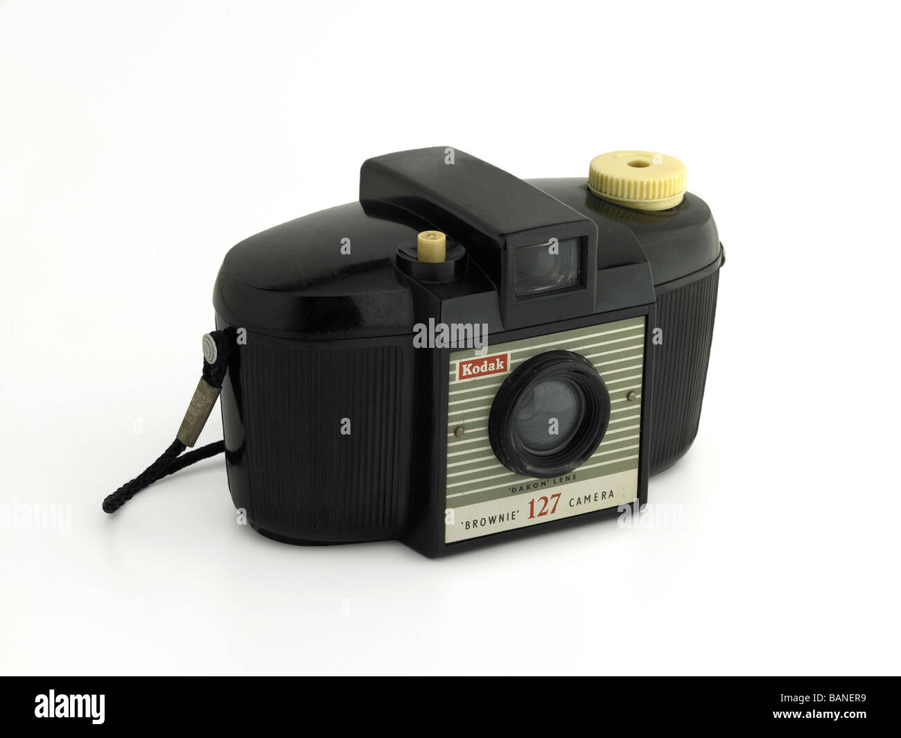 Vieil Appareil Photo KODAK BROWNIE STALUXE – Format 127 – Argenté – Années 50 (pour La Déco)