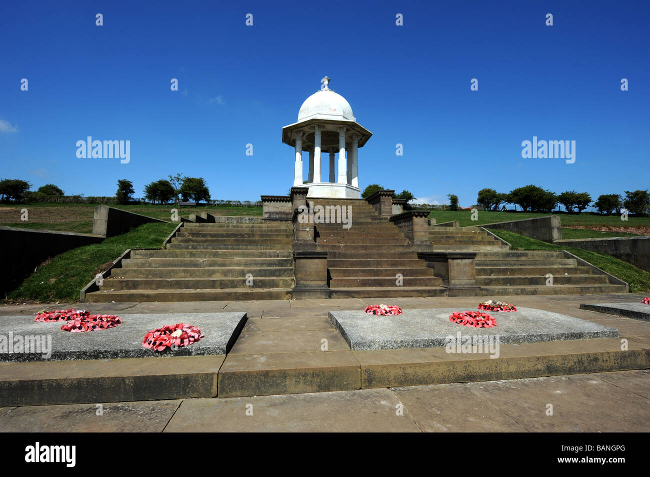 L'Chattri memorial à la mémoire de tous les soldats indiens qui ont donné leur vie pour leur King-Emperor dans la Grande Guerre Banque D'Images