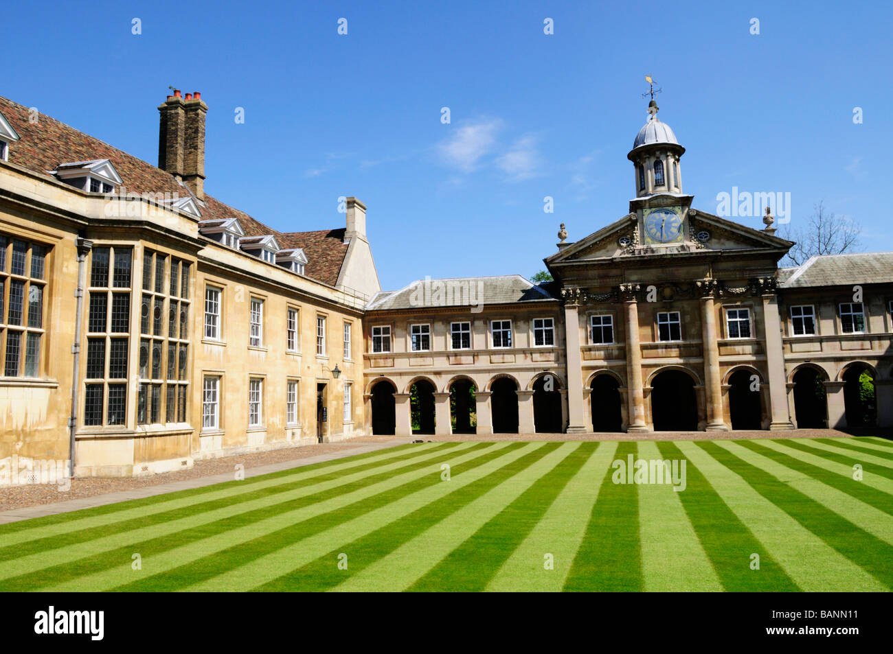 Emmanuel College de Cambridge Angleterre UK Banque D'Images Emmanuel College de Cambridge Angleterre UK Banque D'Images