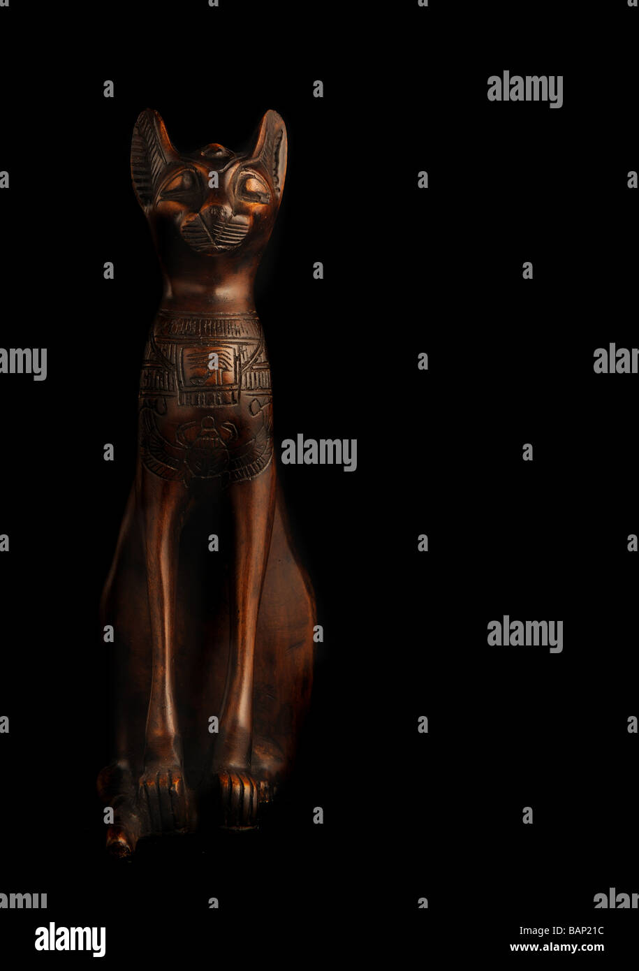 sculpture en métal Chat egyptien