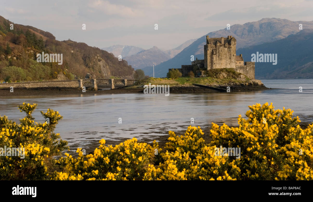 Dornie Eilean Donan Castle Wester Ross Ecosse Banque D'Images