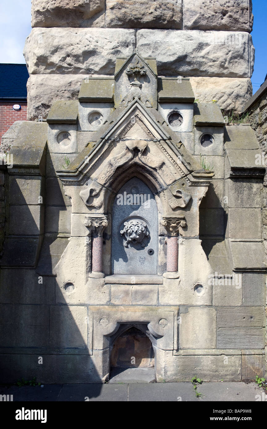 Gare ferroviaire et Durhan Banque D'Images