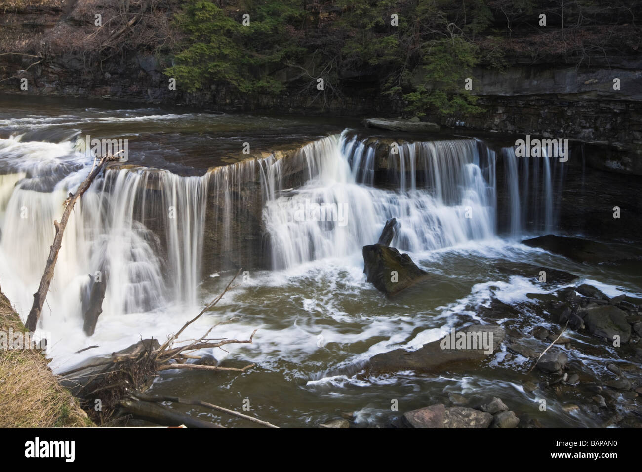 Falls de Cuyahoga Valley National Park Banque D'Images