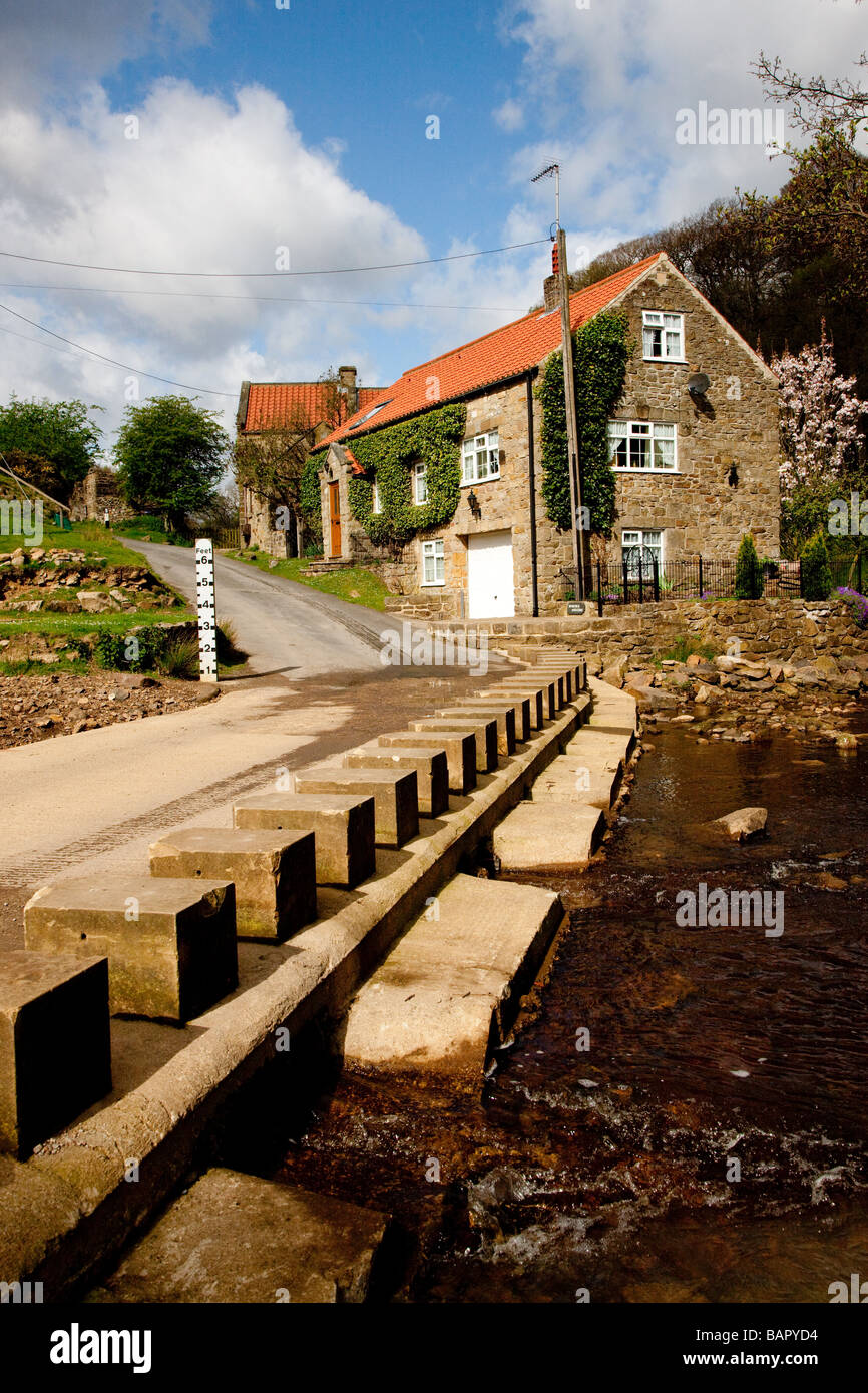 Chalet au Darnholme Banque D'Images