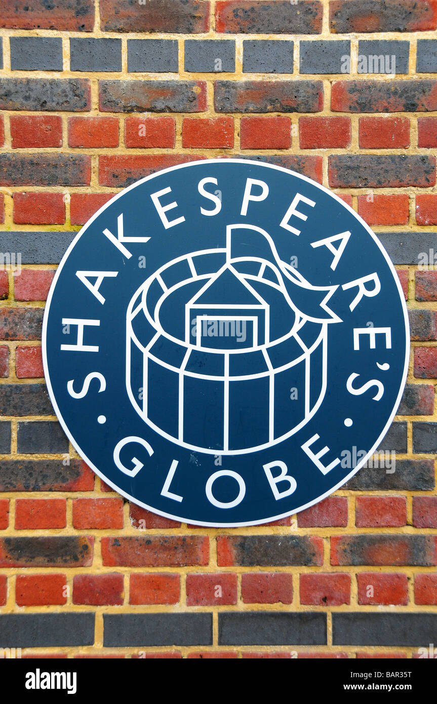 Shakespeare's Globe Theatre, Londres, Angleterre Banque D'Images