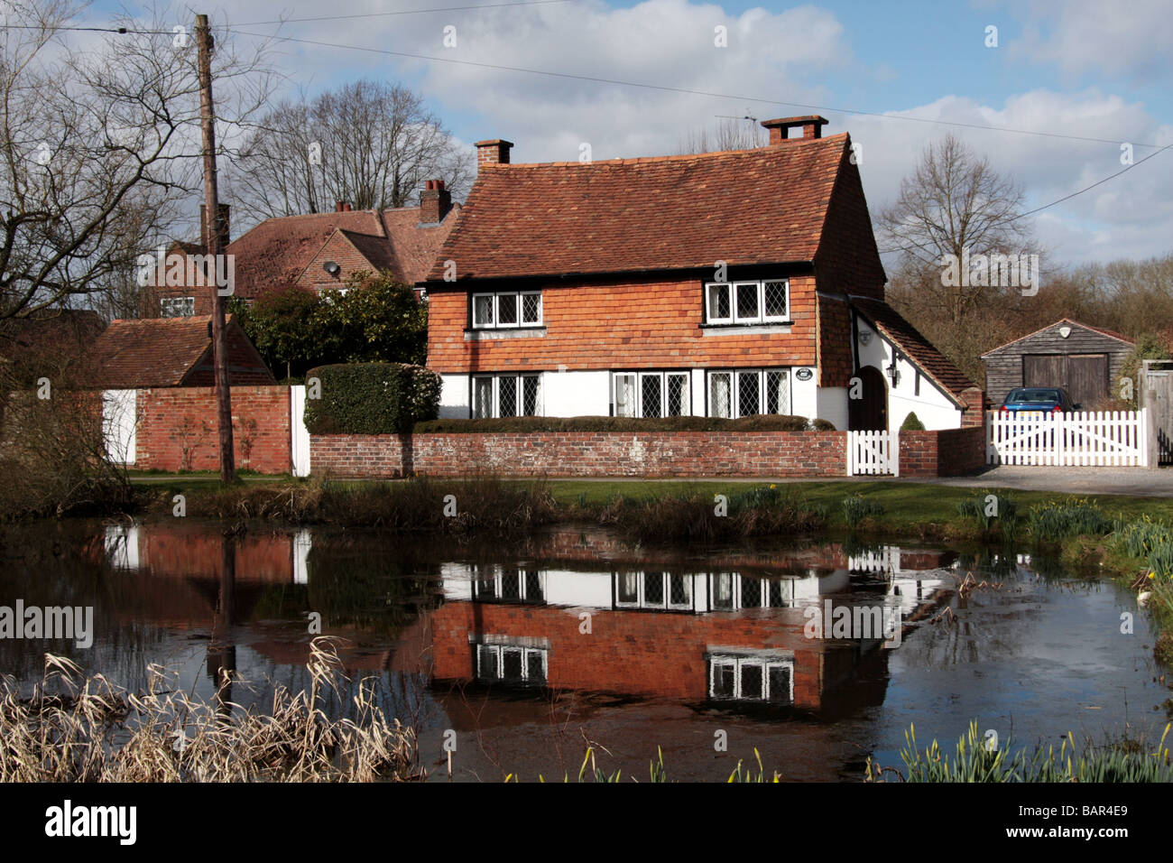 Dunsfold village, Banque D'Images