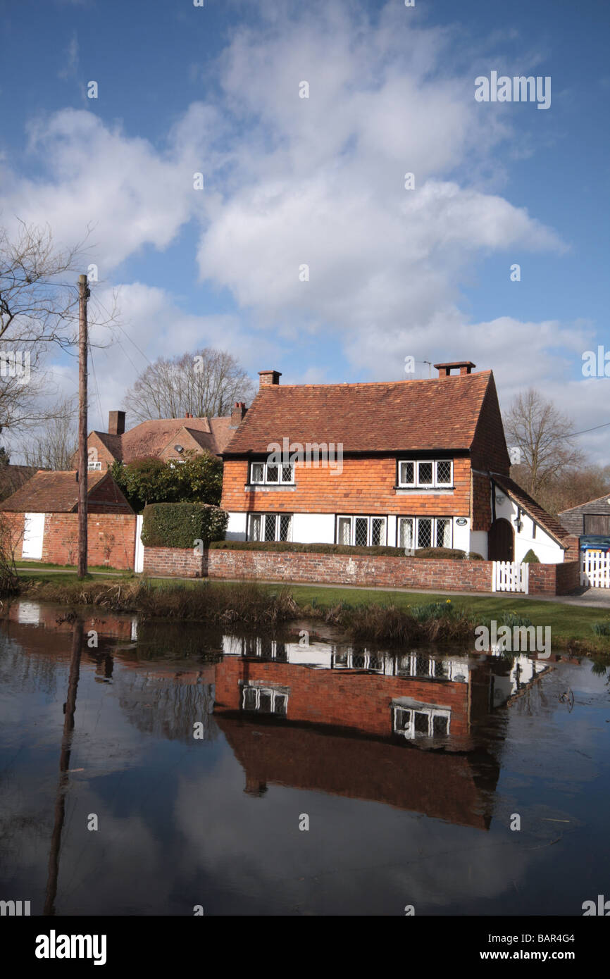 Dunsfold village, Banque D'Images