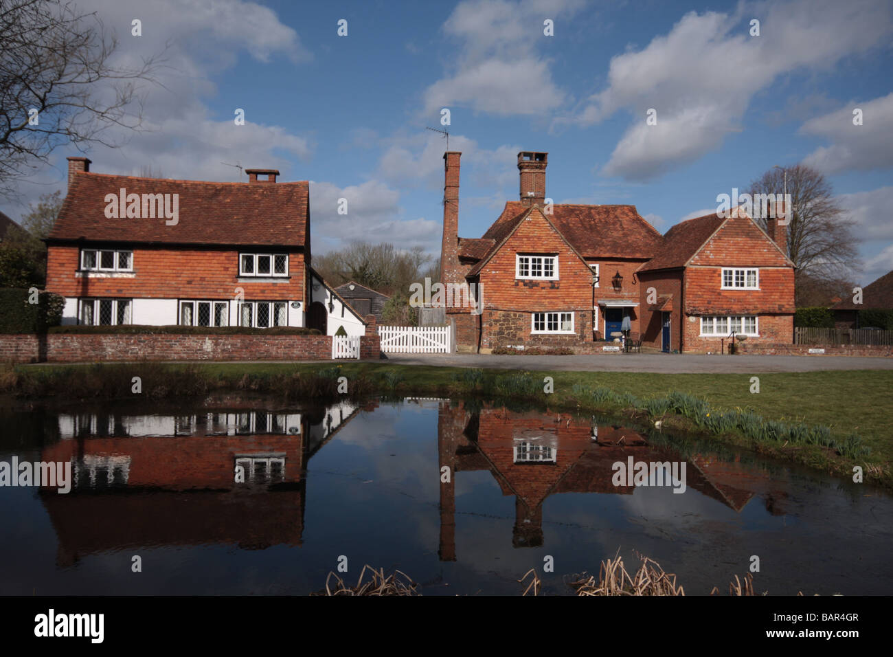 Dunsfold village, Banque D'Images