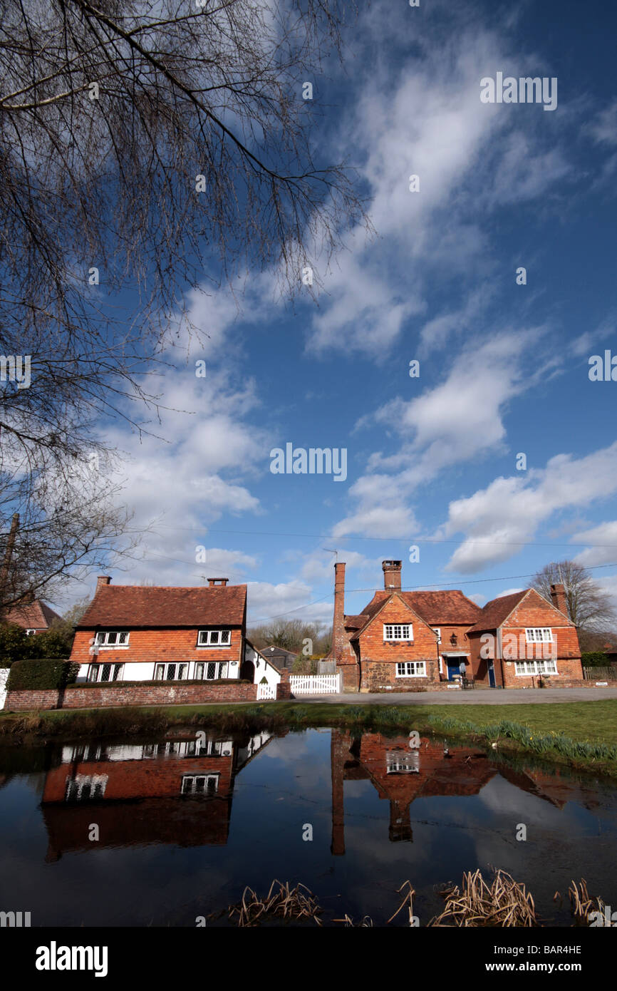 Dunsfold village, Banque D'Images