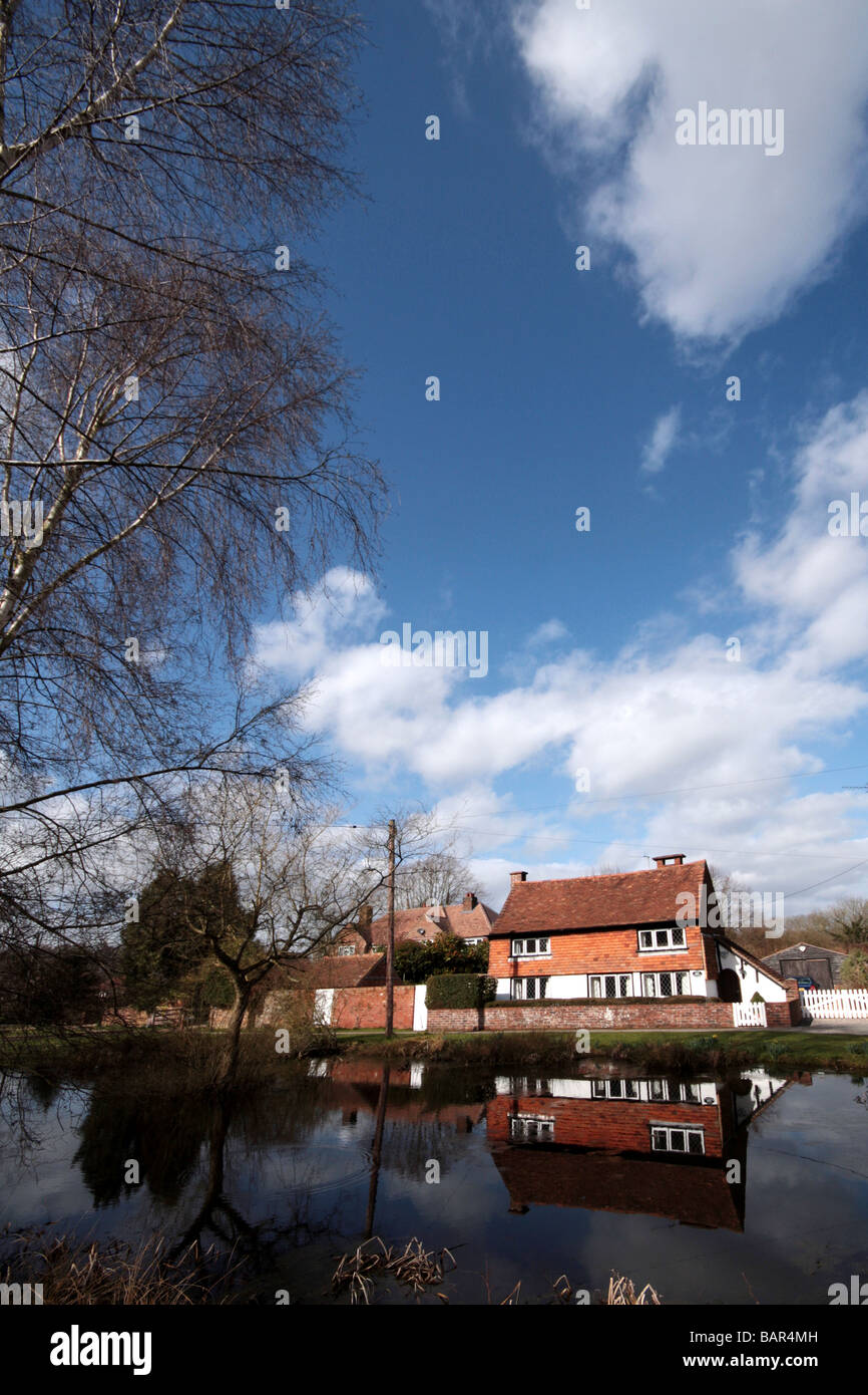Dunsfold village, Banque D'Images
