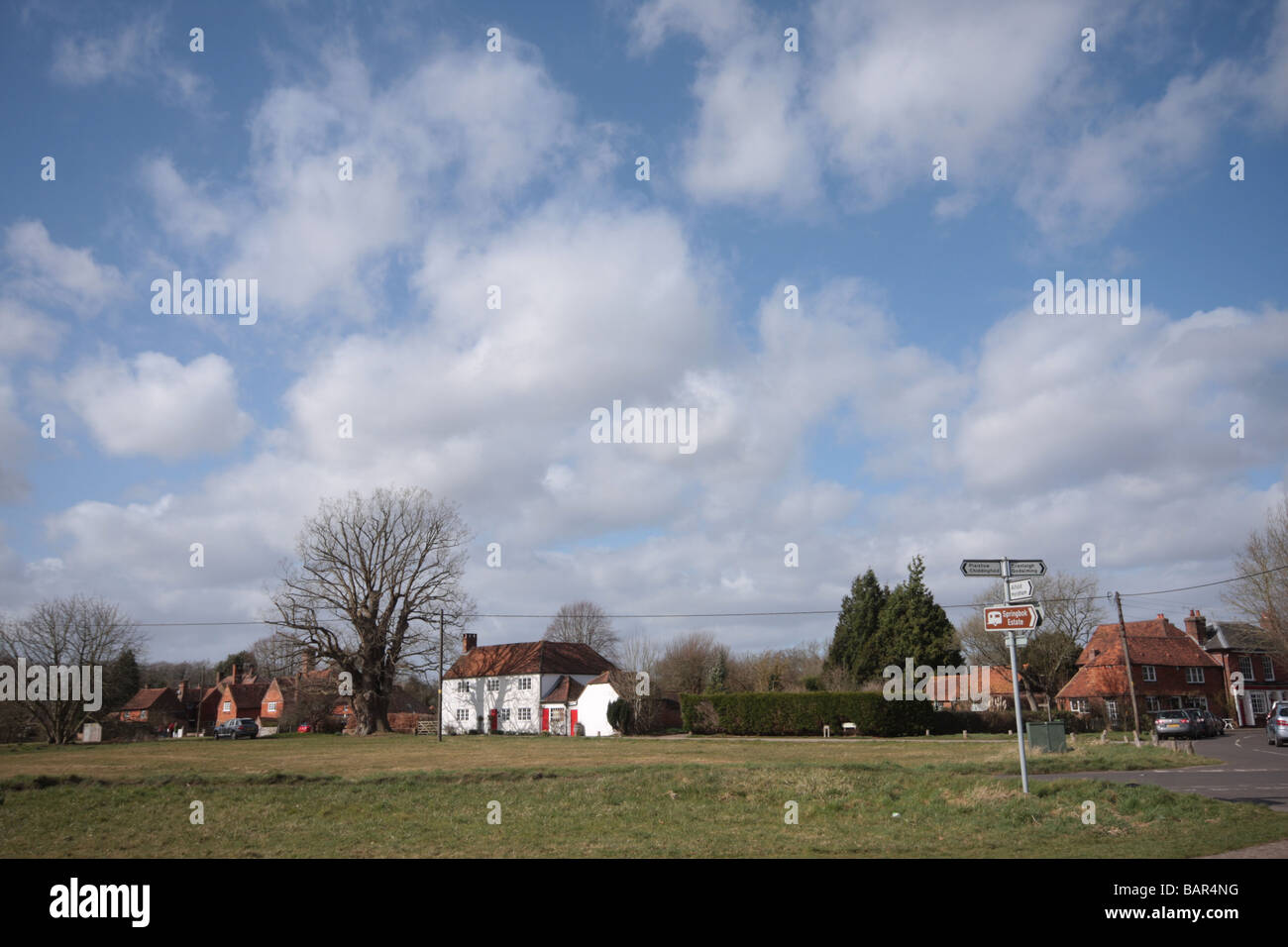 Dunsfold village Banque D'Images