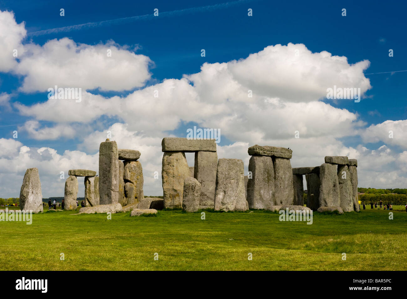 Stonehenge Salisbury Wiltshire Banque D'Images