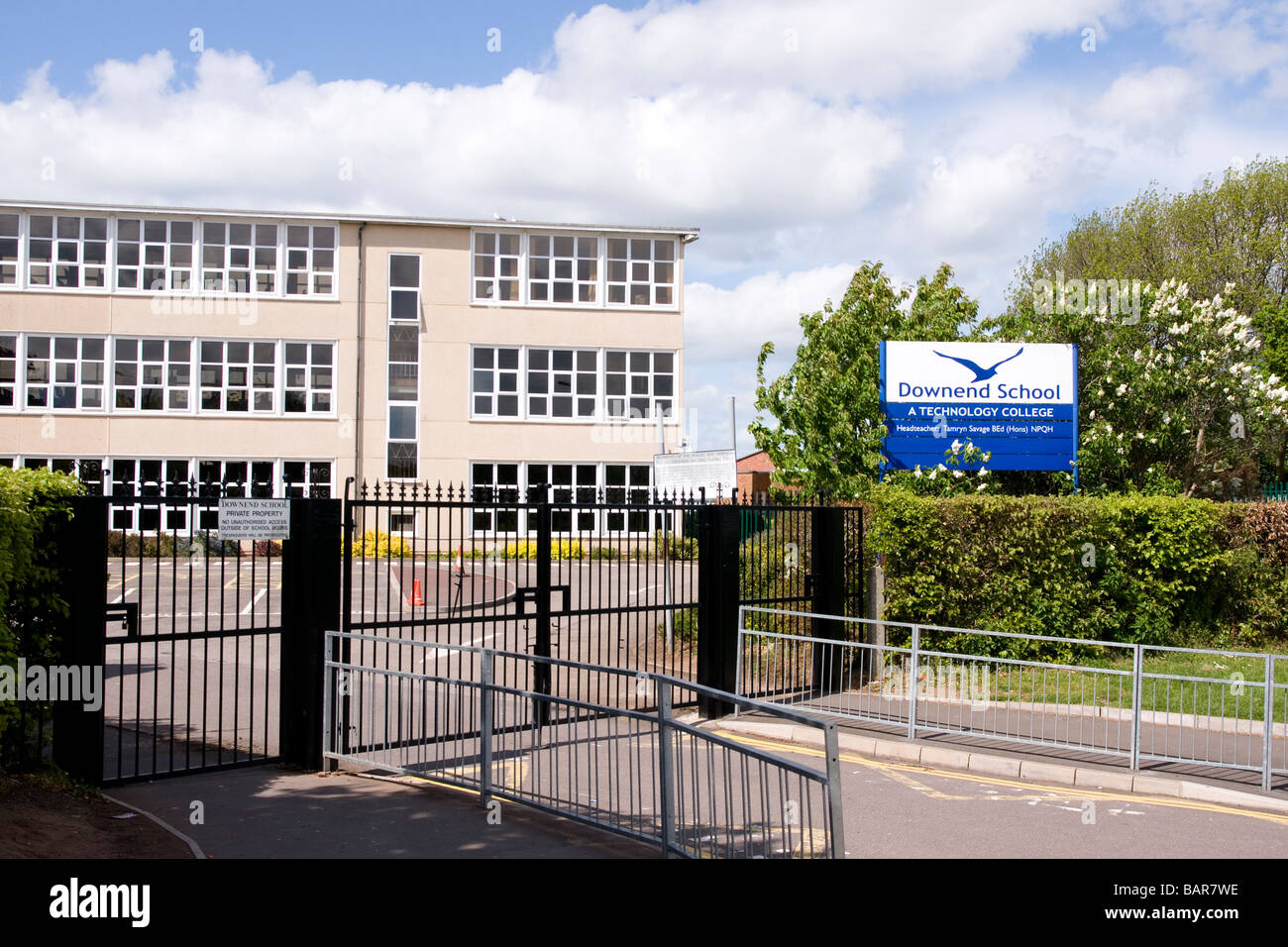 Downend School South Gloucestershire England UK Banque D'Images