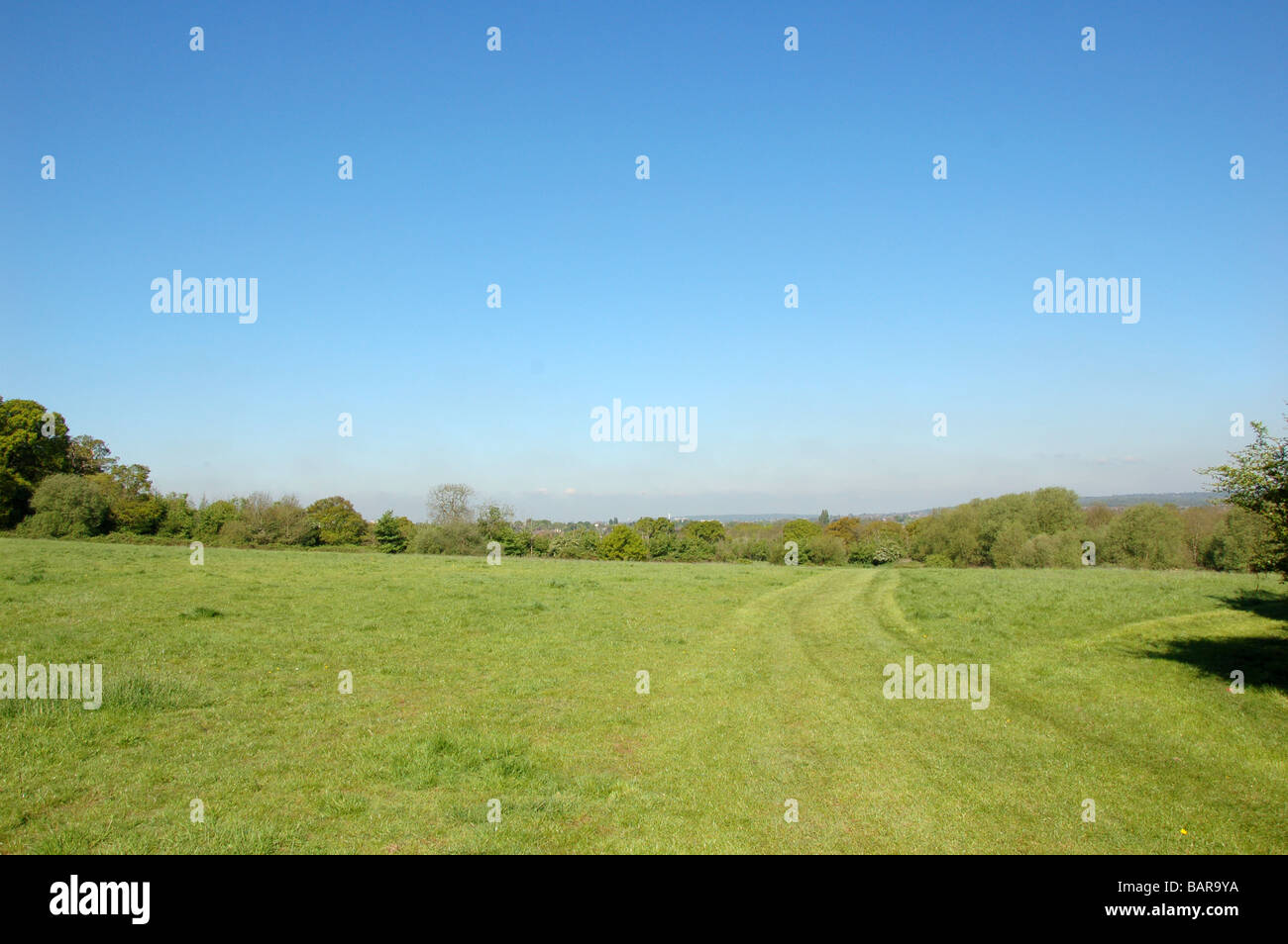 Fryent Country Park, façon Fryent, Harrow, England, UK Banque D'Images