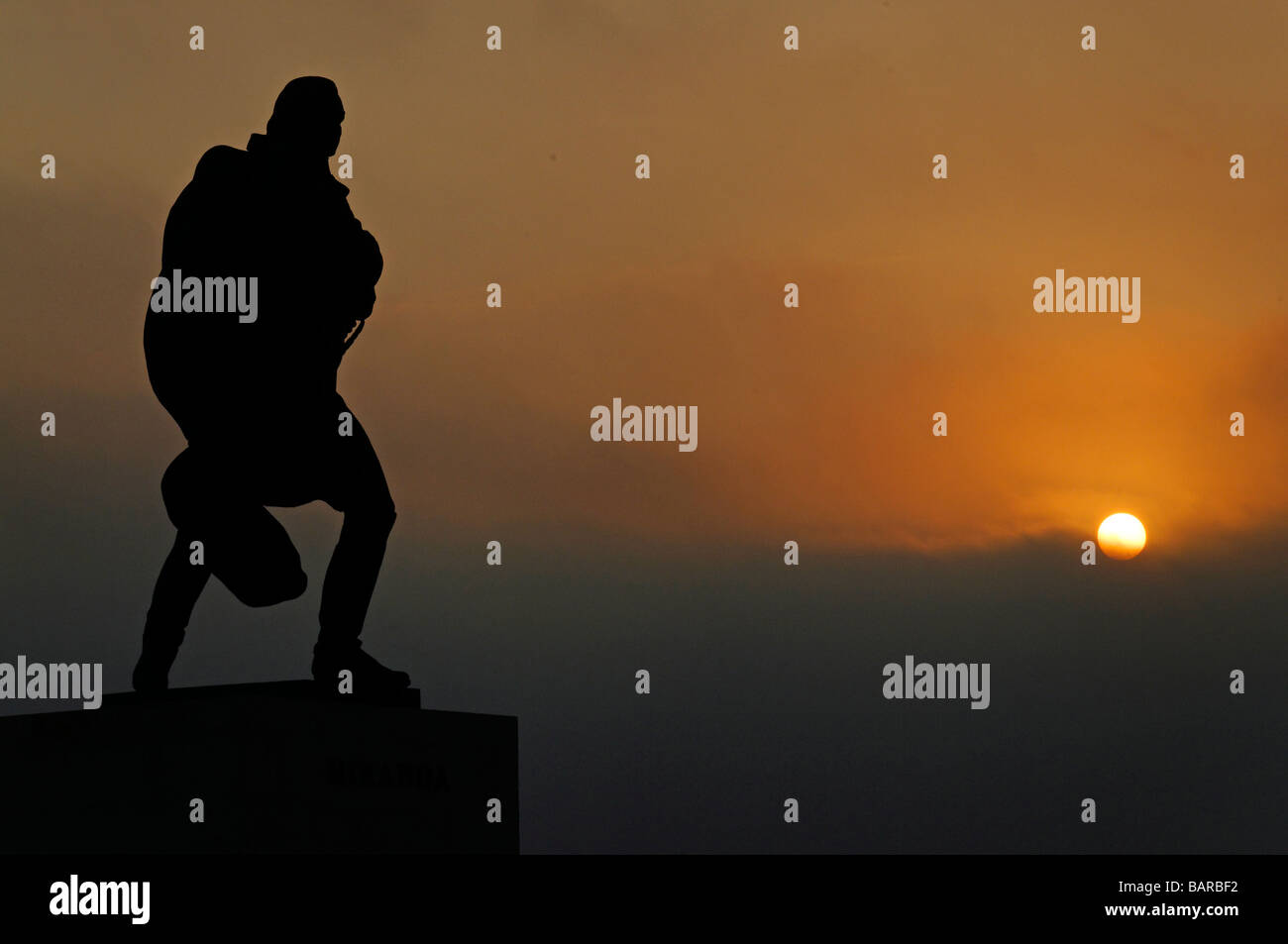 Miranda au lever du soleil, La Havane, Cuba Banque D'Images