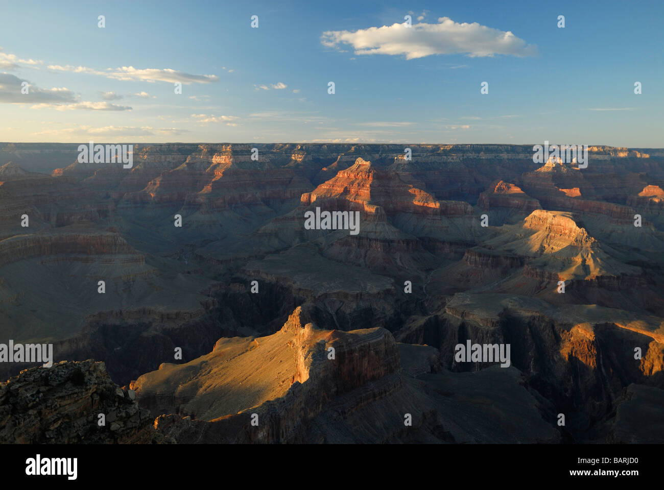 Vue du Grand Canyon en Arizona Banque D'Images