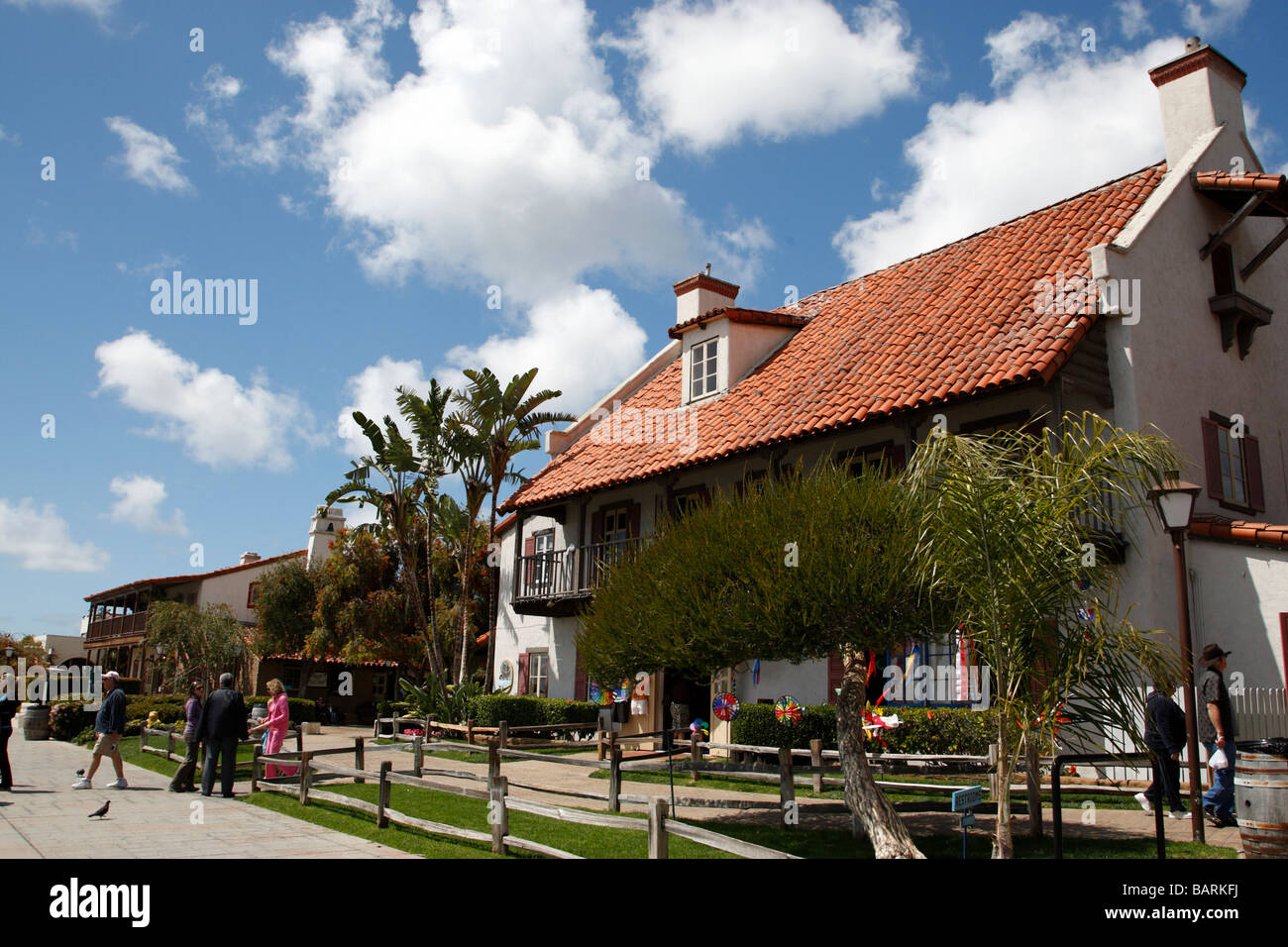 Voir autour de Seaport Village embarcadero San Diego California usa Banque D'Images