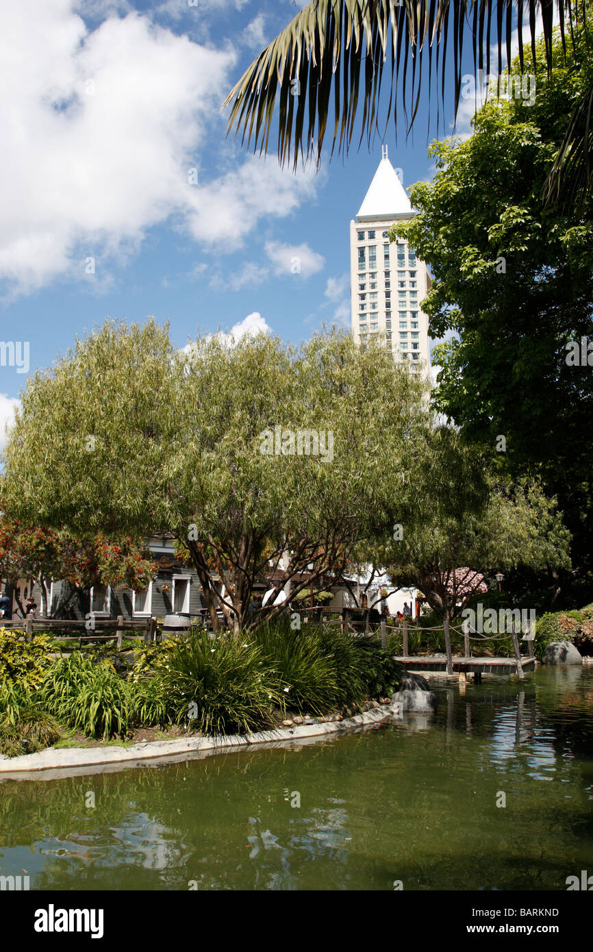 Voir autour de Seaport Village embarcadero San Diego California usa Banque D'Images