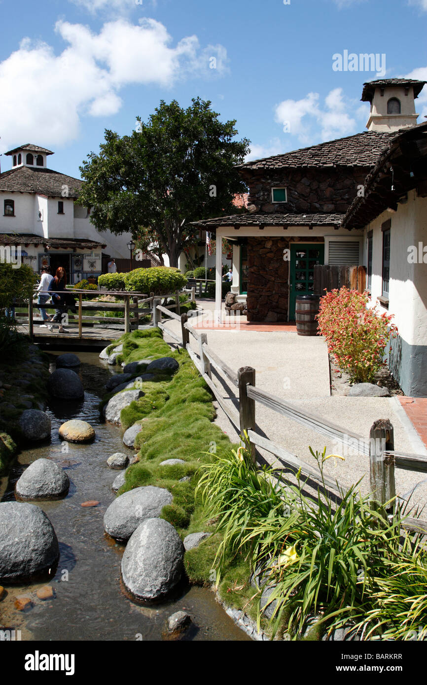 Voir autour de Seaport Village embarcadero San Diego California usa Banque D'Images