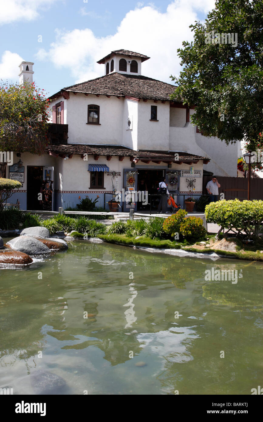 Voir autour de Seaport Village embarcadero San Diego California usa Banque D'Images