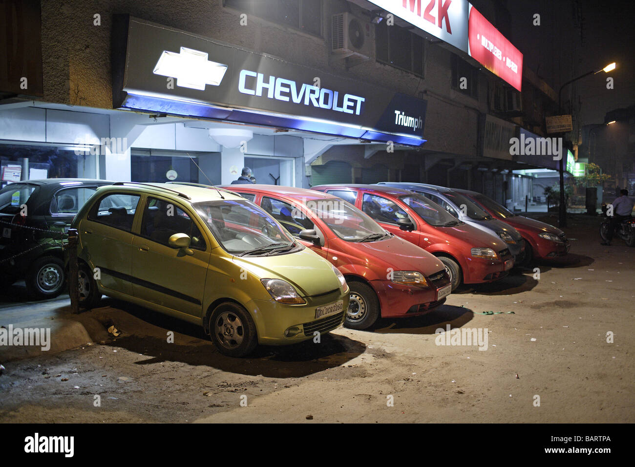 Concessionnaire Chevrolet New Delhi Banque D'Images
