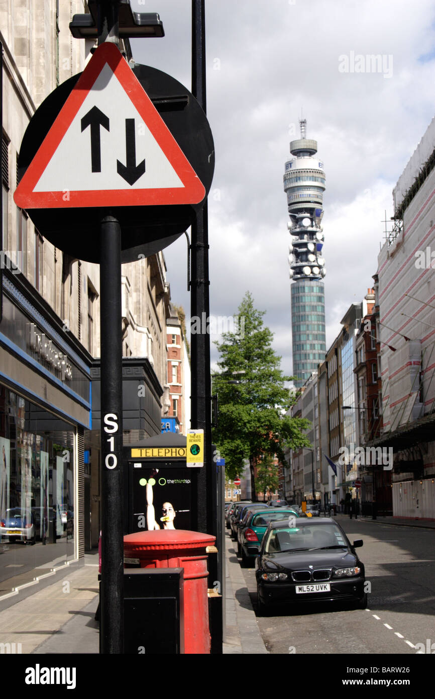 Post Office Tower Londres Banque D'Images