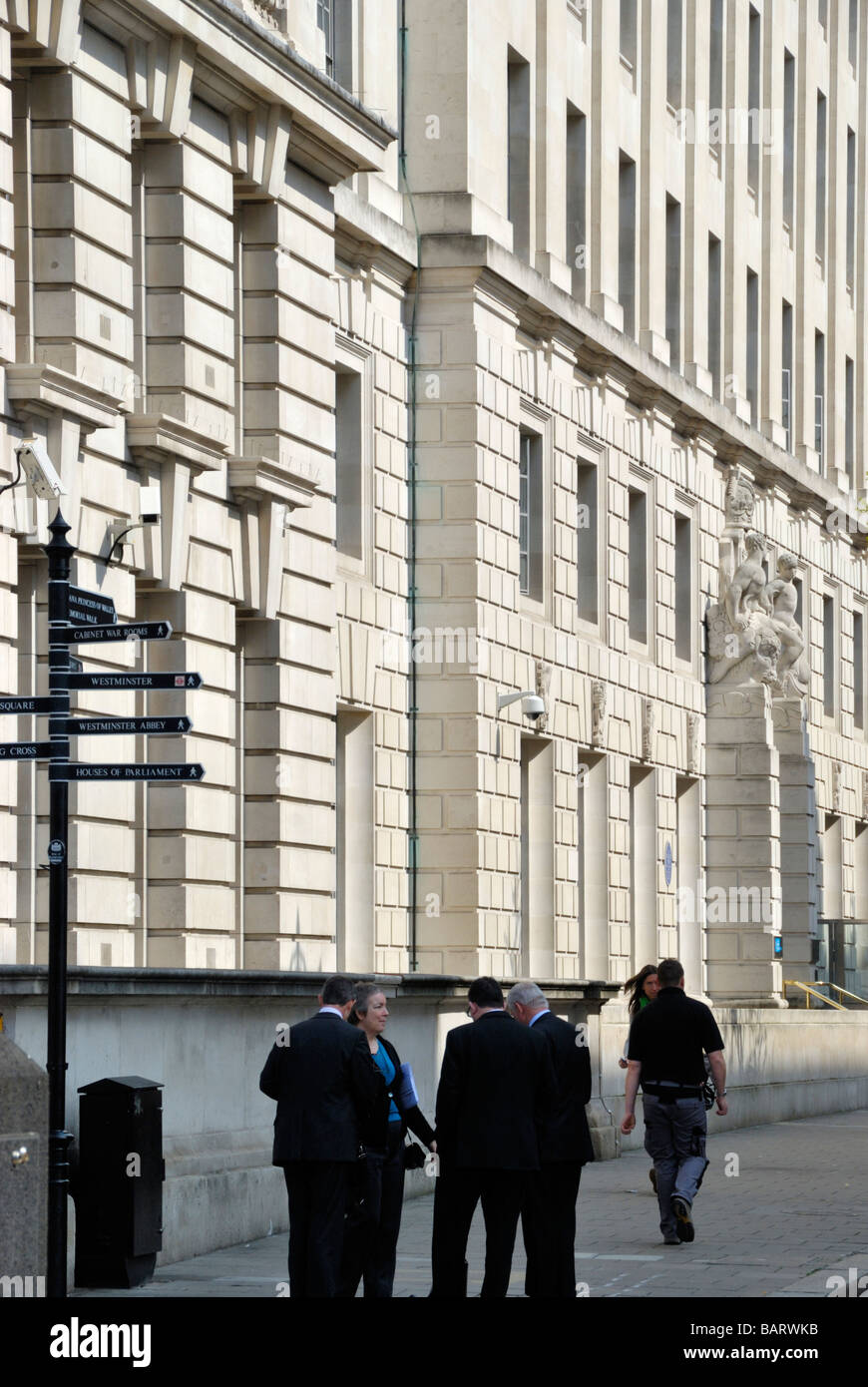 Bâtiment gouvernemental DEFRA dans Whitehall Place Londres Banque D'Images
