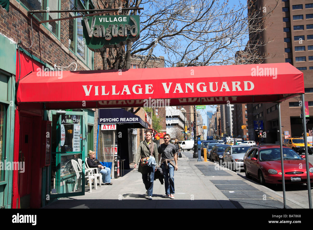 Le Village Vanguard Jazz Club Greenwich Village New York City Banque D'Images